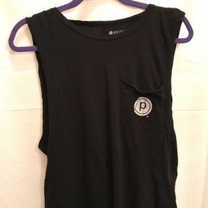 Large Pure Barre Pocket Muscle Tank
